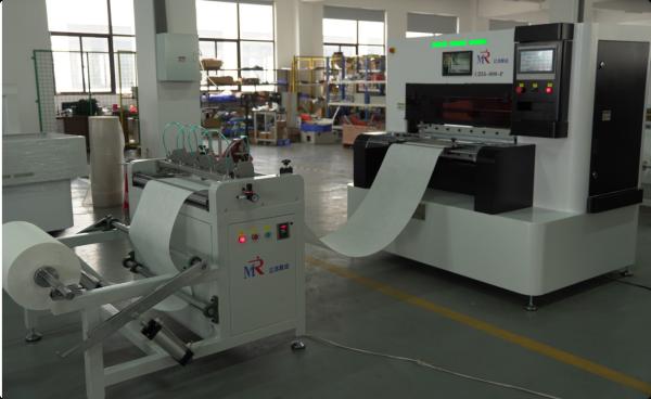 Cheap Filter Paper Knife Pleating Machine 800mm Width CNC Control System for sale