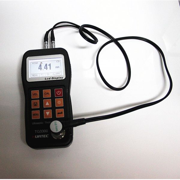 128x64 LCD Ultrasonic Wall Thickness Gauge With LED Backlight