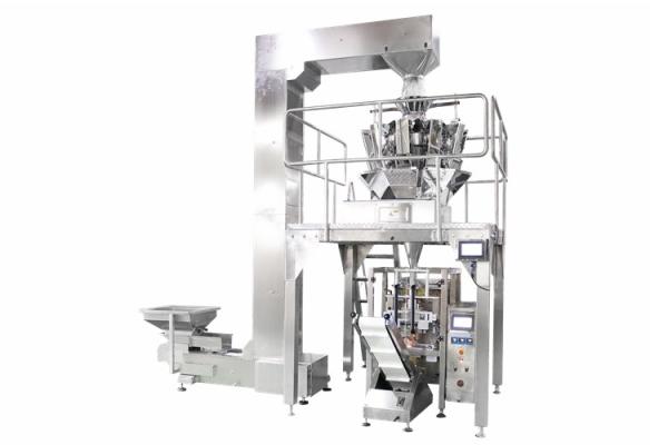 Multi Heads Weigher Automated Packing Machine with Separate PID Temperature