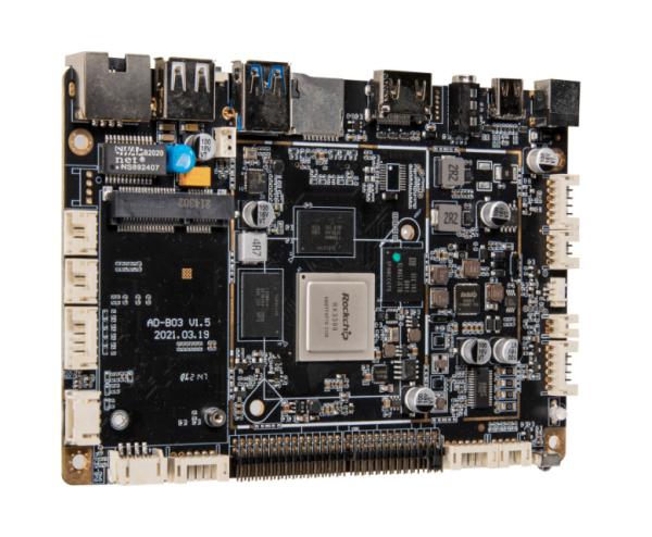 Cheap Rockchip Rk3399 Embedded Linux Board 4K Display Industrial With I2C Interface for sale