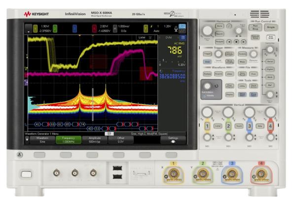 Cheap Infinium Agilent Keysight Mixed Signal Oscilloscope MSOX6004A  1-6Ghz 4 Analog Plus 16 Digital Channels for sale