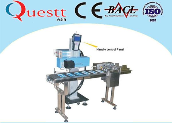 Cheap Smart Laser Marking Machine 30W CO2 Laser Coding Machine For Beverage Production Line And Package Line Printing Date for sale