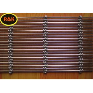 Best Flexible Architectural Wire Mesh Safety Stainless Steel Plain Weave wholesale