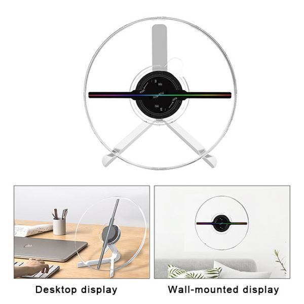 Customizable Holo Fan Spinning Hologram Fan 50CM 3D Hologram Fan