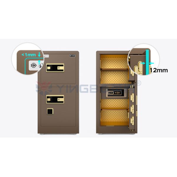 70KG Luxury Smart Home Safe Box Biometric Fingerprint Lock YB/RS-100D