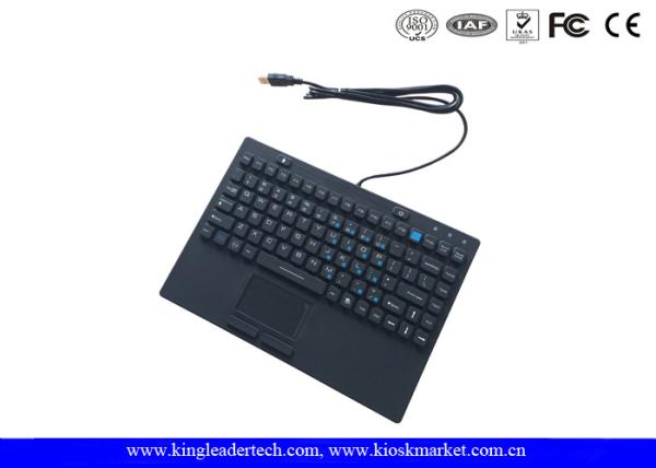 Cheap Rubber Computer Industrial Desktop Keyboard With 12 Function Keys And Touchpad for sale