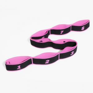 Best Customized Pull Strap Belt Polyester Latex Elastic Latin Dance Stretching Band Loop wholesale