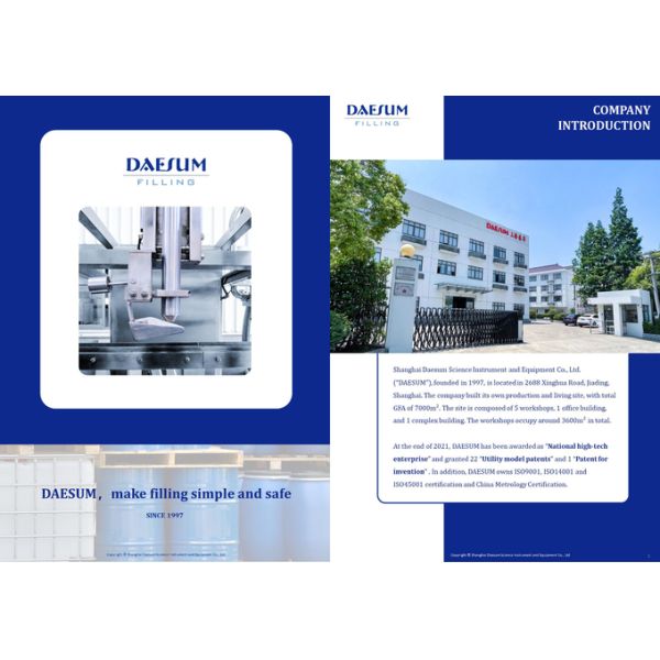 GZ1000-1DXR Fully Automatic IBC Filling Machine