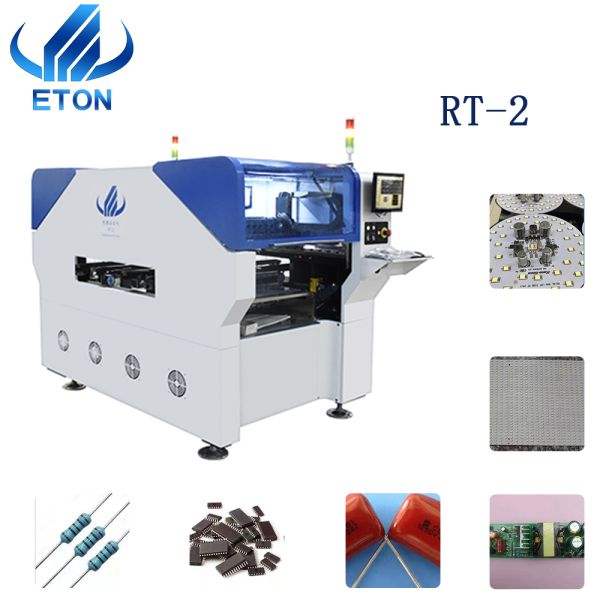 Double module multifunction visual camera high speed LED chip mounter