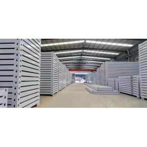 Galvanized Prefab Container House with Glass Wool Panels