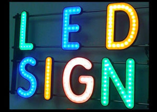 Cheap Multicolor Scrolling LED Signs 10mm Pixels Programmable Scrolling Display Board for sale
