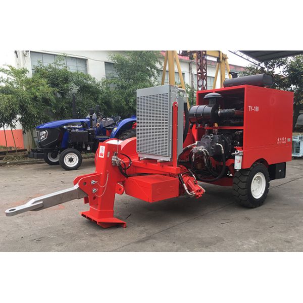 180kN Transmission Line Stringing Equipment Hydraulic Puller Groove Number 10