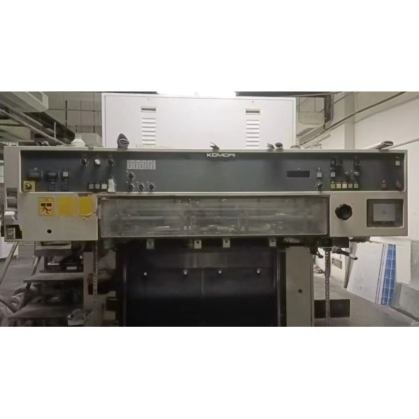 Used Komori Lithrone 40 Offset Printing Machine with 1000 W Power 48000 kg Weight and Model 2000