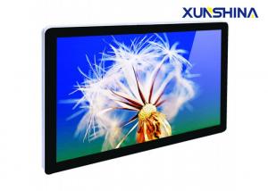Wall Mounted Exhibition Digital Video Player / Touch Screen Electronic Digital Signage