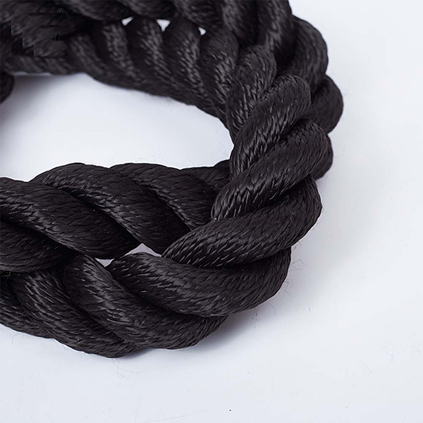 Fiber 3 Strand Twisted Nylon Rope Boat Mooring Anchor High Durability