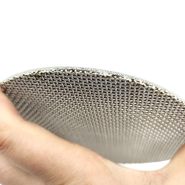 Stainless Steel Sintered Mesh Filter 0.5um 5um 20um Pore Size