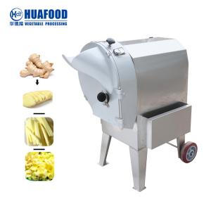 China Vertical Sweet Slice Dicing Vegetable Cutter Automatic Stainless Steel Chopping French Fry Potato Cutting Machine Herbal on sale