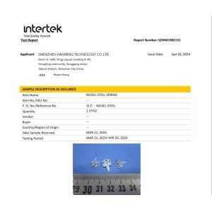 Shenzhen Xianheng Technology Co.,Ltd Certifications