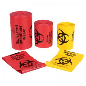 Best Strong Resistant Biohazard Medical Infectious Plastic Waste Bag In Roll wholesale