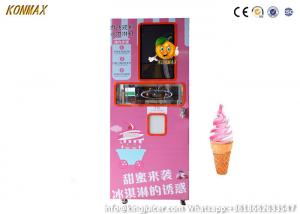 Best 15.6 LCD 3 Flavors Popsicle Gelato Vending Machine 5L Tank wholesale