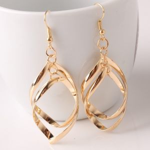 Buy cheap 2018 Fashion American style lady party EarringsSilver Many Colors Round shape from wholesalers
