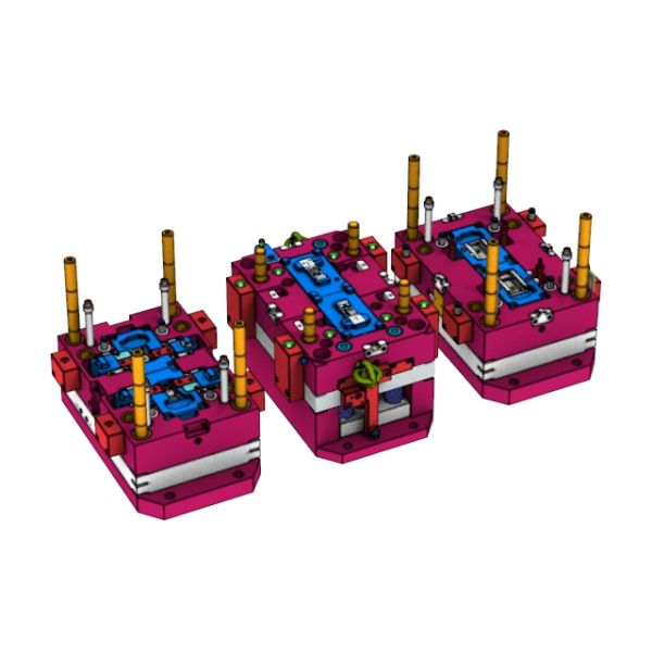 OEM / ODM : Double Injection Molding & Transparent Headphone Lower Housing (1*2) No.23306 &23307