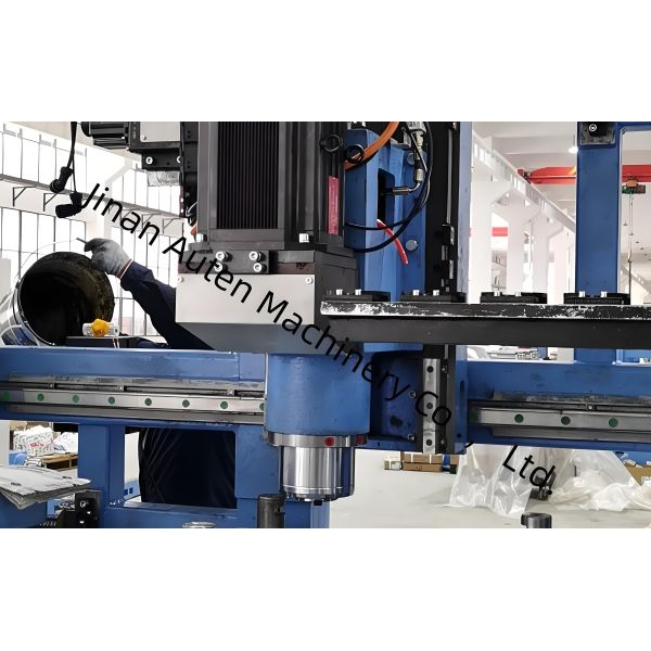 φ5～φ30 Mm Hole Diameter 3D CNC H-Beam Drilling Milling And Sawing Machine 11KW Motor Power