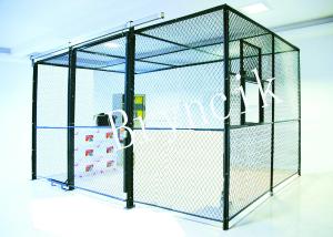 Best 4 Sides Wire Mesh Security Partitions Data Protect Security With Roof wholesale