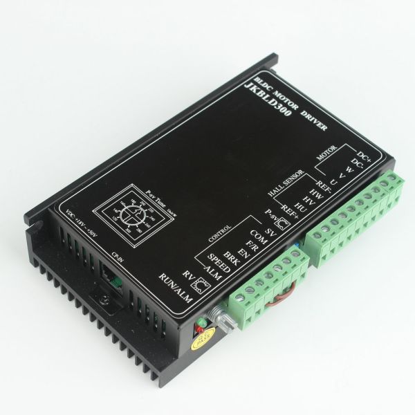 Nema 23 dc motor 3 Phase Brushless DC Motor Controller Driver 300W 48VDC , JKBLD300 Motor Driver For CNC Machine