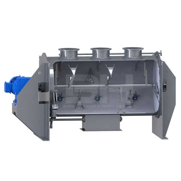 Energy Saving Dry Mortar Mixer With Paddle Structure 220V / 380V / 415V Optional