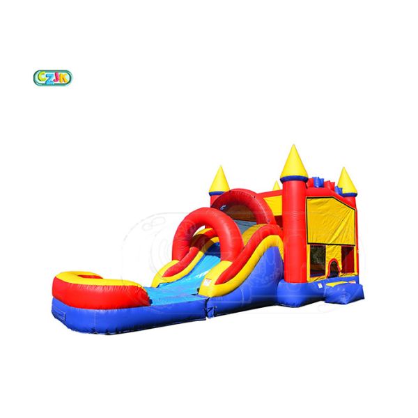 PVC Tarpaulin Bouncy Castle Obstacle Course Waterproof Inflatable Combo