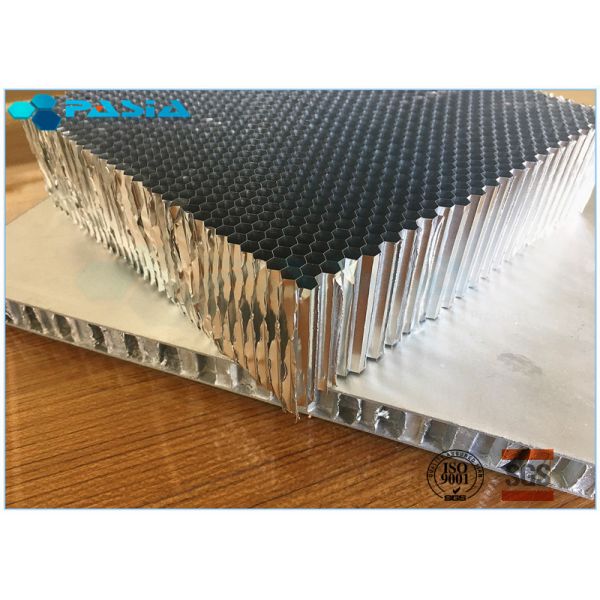 Aluminum Honeycomb Curtain Wall Core Board 0.06mm Thickness Glue Bonded