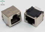 Shielded 1 Port SMT RJ45 Modular Connector R / A Jack MJ5688-B111-HR1-C