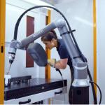 Welding Robot Arm Automation OMRON TM12 6 Axis Robotic Arm As Collaborative