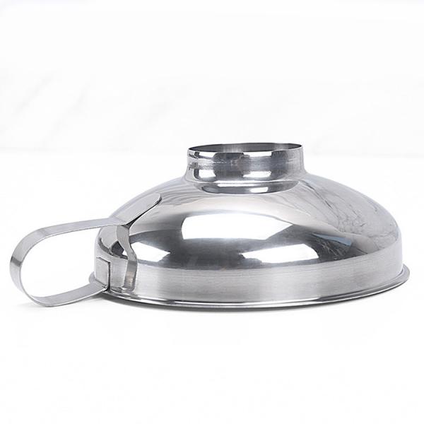 Stainless Steel Household Kitchen Tools Thickened Oil Spill Wine Funnel
