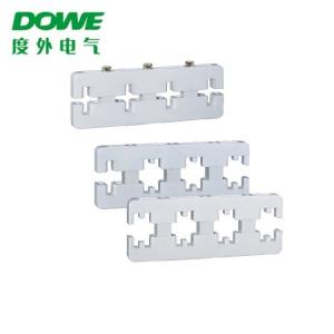 Best Yueqing DOWE Insulators Frame D0-380L 10x125 Four Phase Busbar Clamp bus bar insulator wholesale