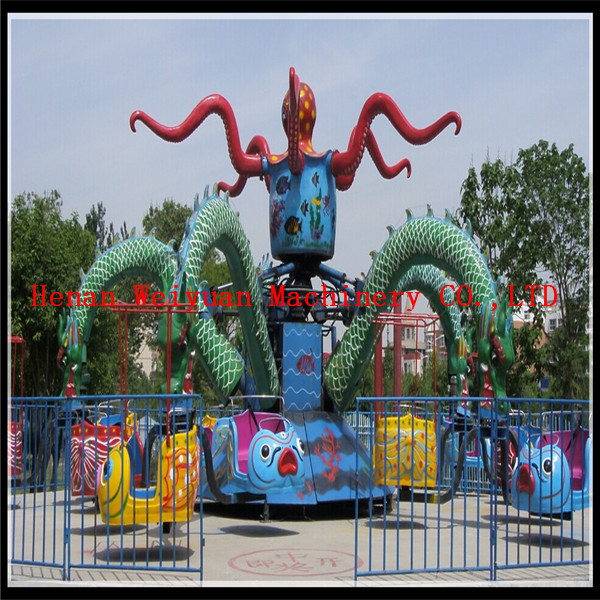 arm lifting Rotating octopus amusement rides for sale