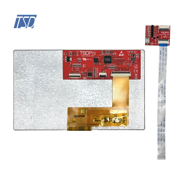 HMI Serial Solution 800x480 Touch Screen Smart LCD Module UART Interface 7''