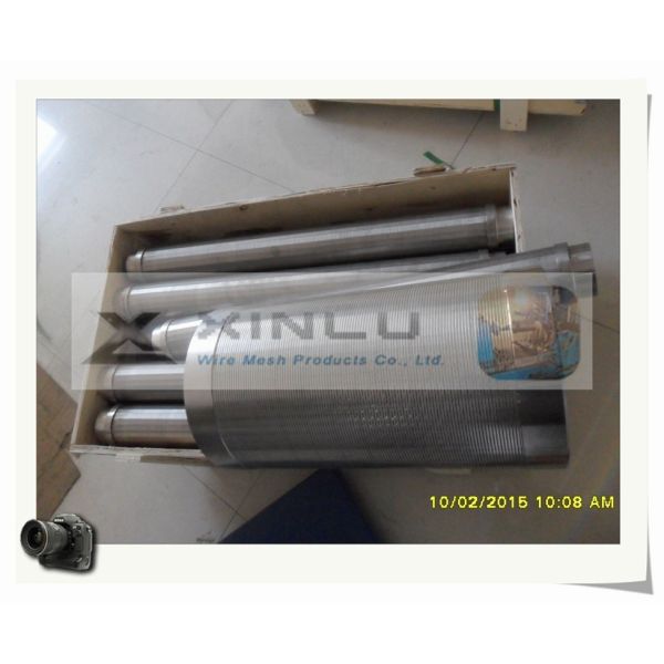 stainless steel strainer pipe / Water Well Screen / Johnson Wire Screen / wedge wire oil well screen for drilling wells