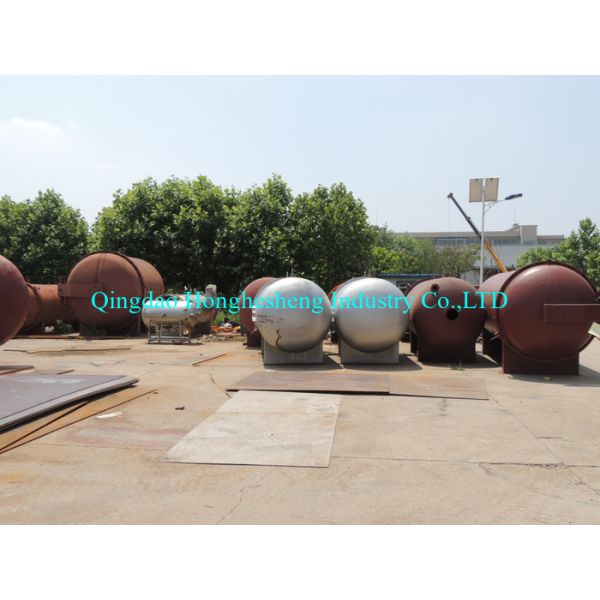 Car Tire Retreading Machine Rubber Tires Vulcanization Vessel Rubber Fender Curing Tank