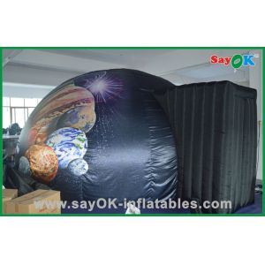 Best Home Mobile Inflatable Planetarium Black Commercial Inflatable Dome Tent wholesale