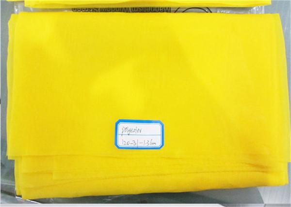 Plain Weave High Accuracy Polyester Mesh Screen Used For Filtering , Custom