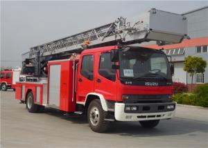 Best 30 Meters Height Six Seats Japanese Chassis 4x2 Drive Aerial Ladder Fire Engine wholesale