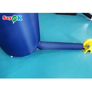 Blue Inflatable Arch Waterproof For Adversting Events Grand Opening