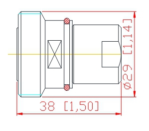 2w Rf Cantenna Power Supply Dummy Load IP65 Protection
