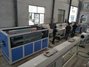 China CE PVC UPVC Pipe Plastic Extrusion Line Production Line Water Supply Drain Pipe Making on sale