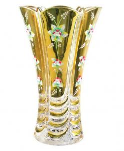 Best Glass Vase with Gold and Flower wholesale