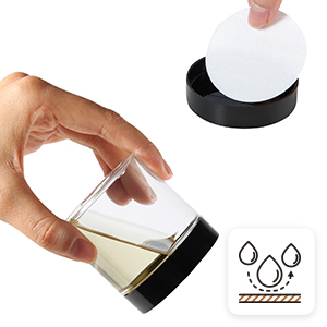 plastic jars with lids