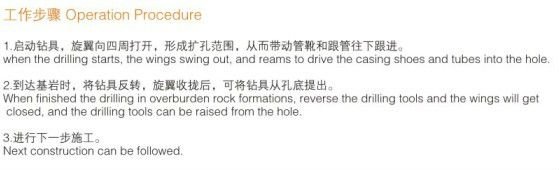 Symmetrix overburden casing system with wings