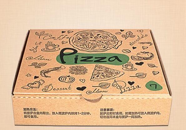 Paper pizza slice box with customer printing,pizza slice box,triangle food container,Corrugated Cardboard Recycle Pizza